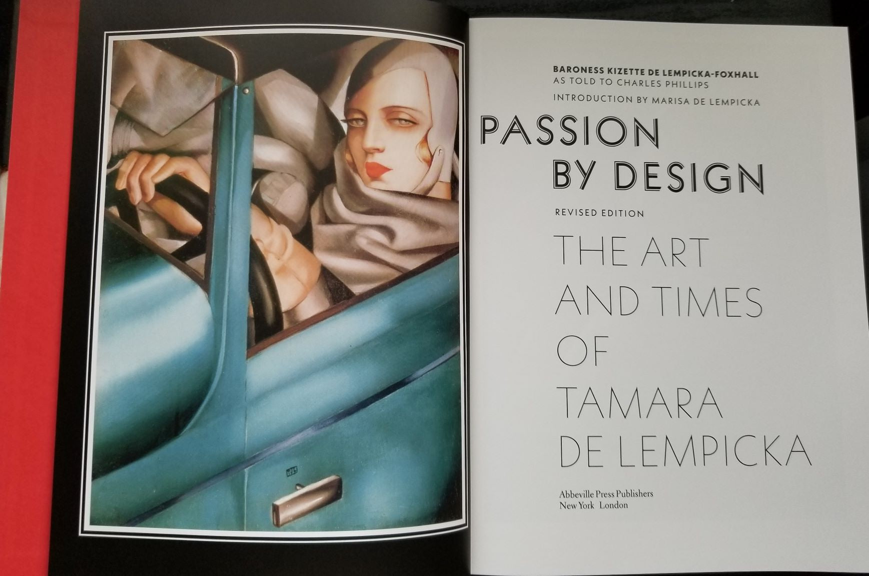 Passion by Design, Abbeville Press, New York – Tamara de Lempicka